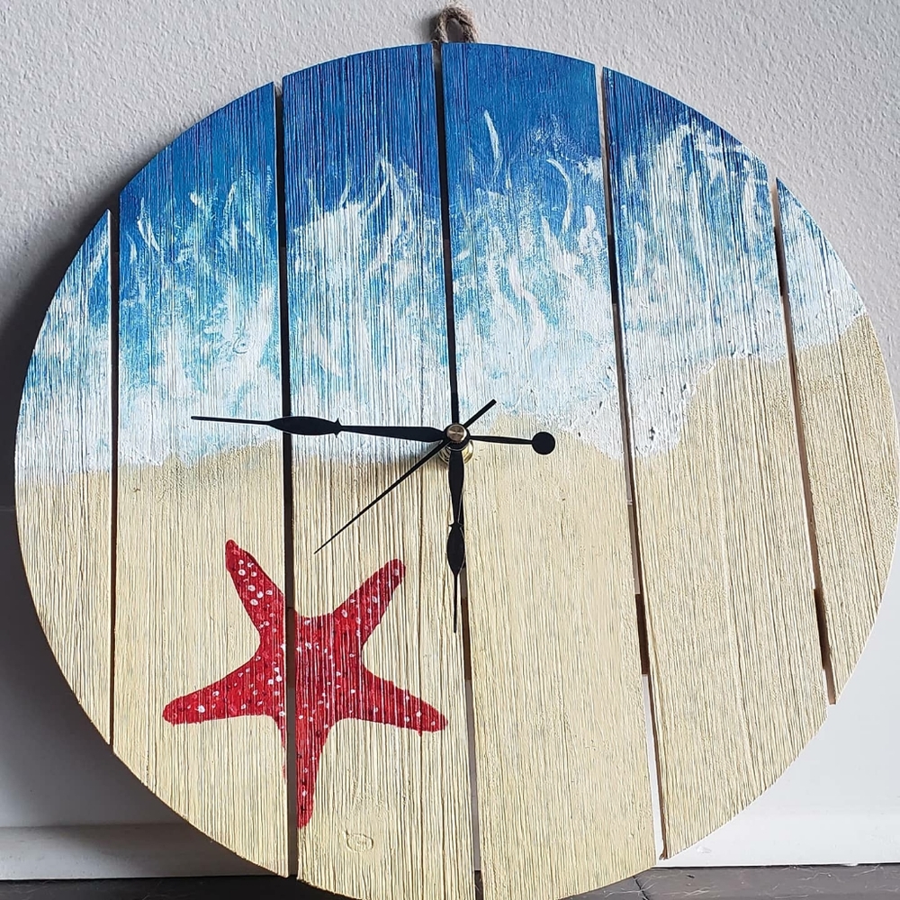 Beach clock - Picture 2 of 2